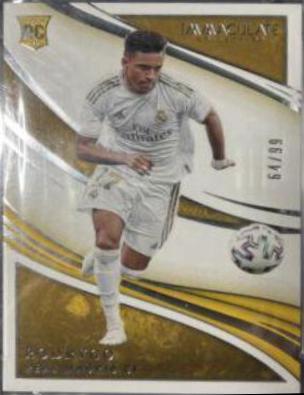 Rodrygo #6 Soccer Cards 2020 Panini Immaculate Collection