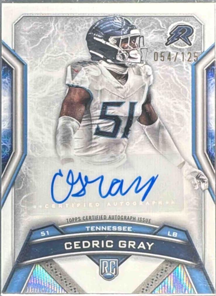Cedric Gray [White Surge] #RRS-CG