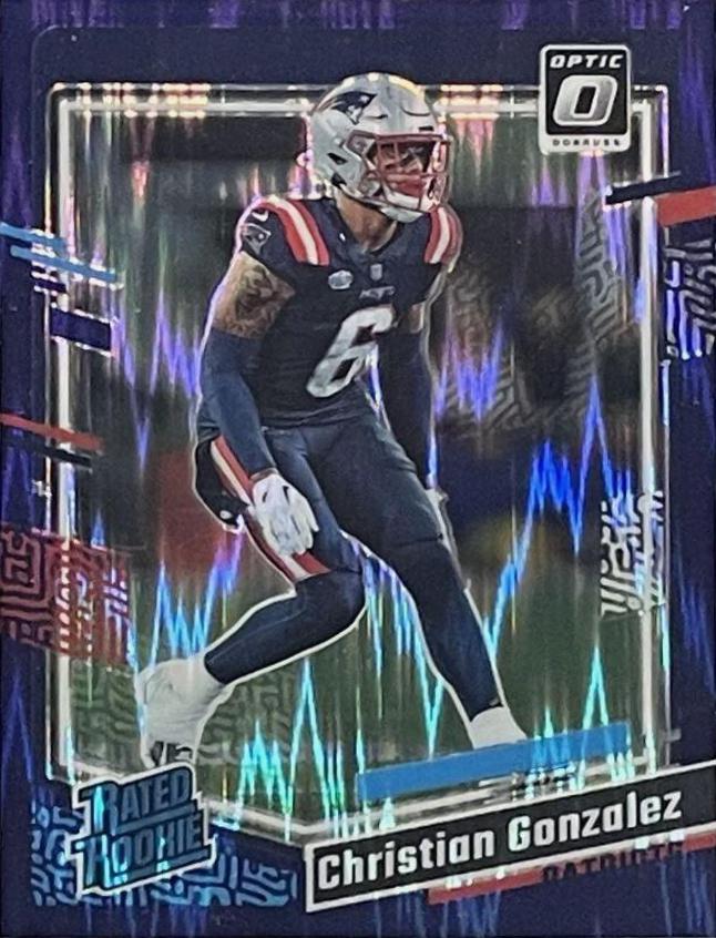 Christian Gonzalez #274 2023 Panini Donruss Optic Football