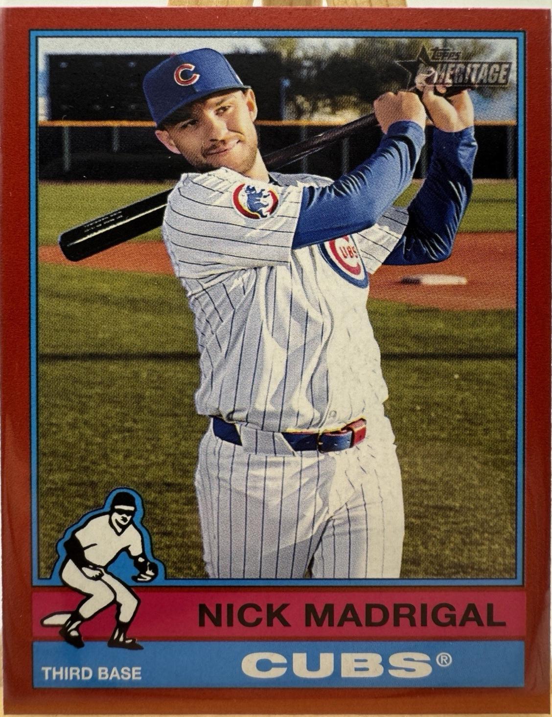 Nick Madrigal [Red Border] #375