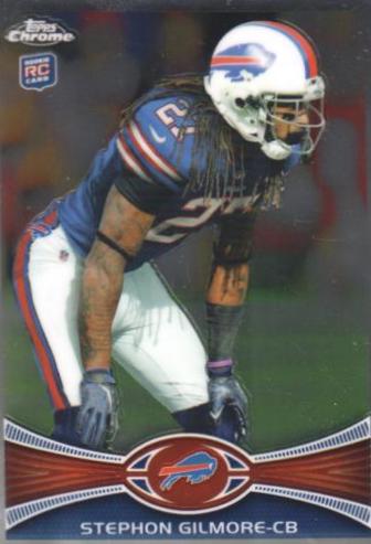 Stephon Gilmore #26 Football Cards 2012 Topps Chrome