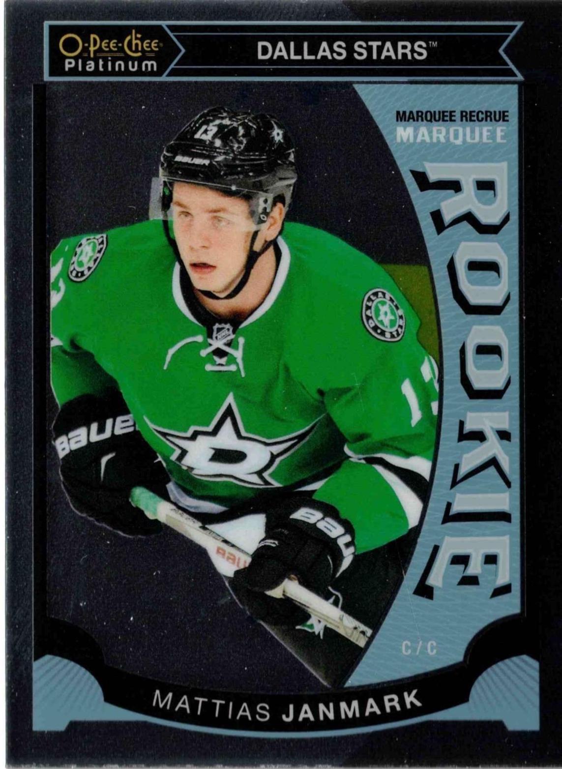 Mattias Janmark #M17 Hockey Cards 2015 O-Pee-Chee Platinum Marquee Rookies