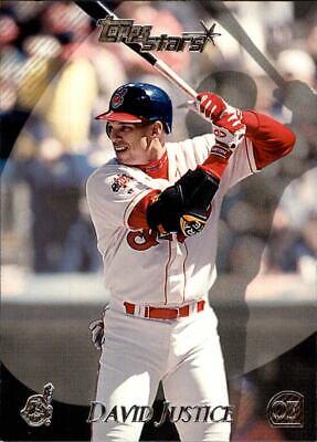 David Justice #81 Baseball Cards 2000 Topps Stars