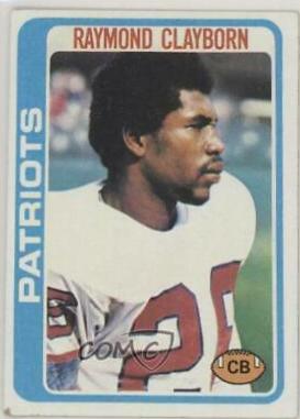 Raymond Clayborn #158 Football Cards 1978 Topps
