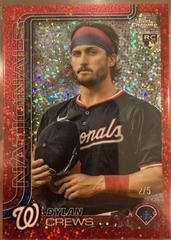 Dylan Crews [Red Speckle Image Variation] #146 Baseball Cards 2025 Topps Chrome Prices