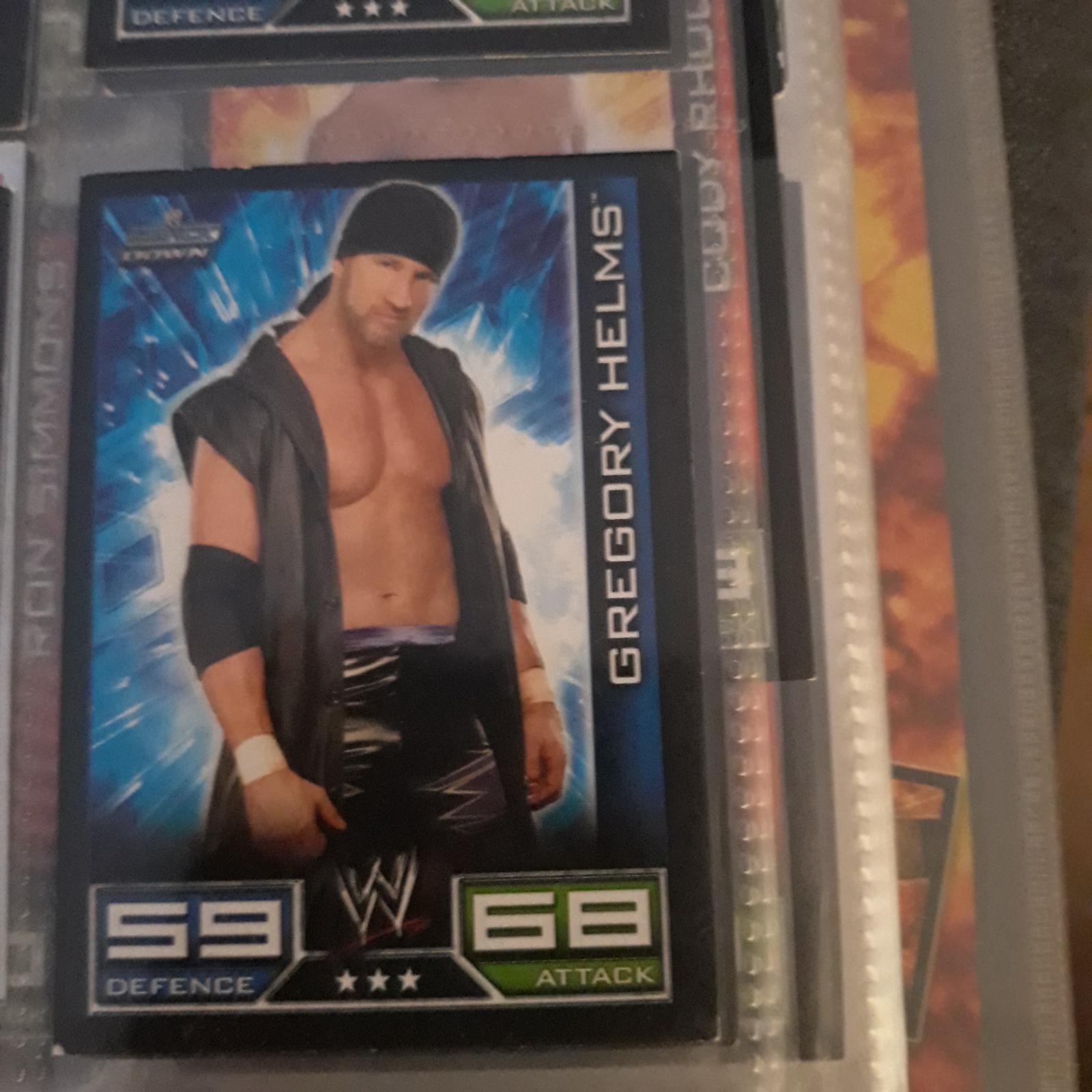 Gregory Helms Wrestling Cards 2008 Topps WWE Slam Attax