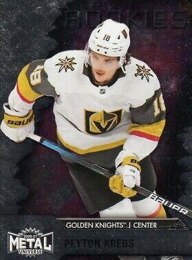 Peyton Krebs #130 Hockey Cards 2020 Skybox Metal Universe