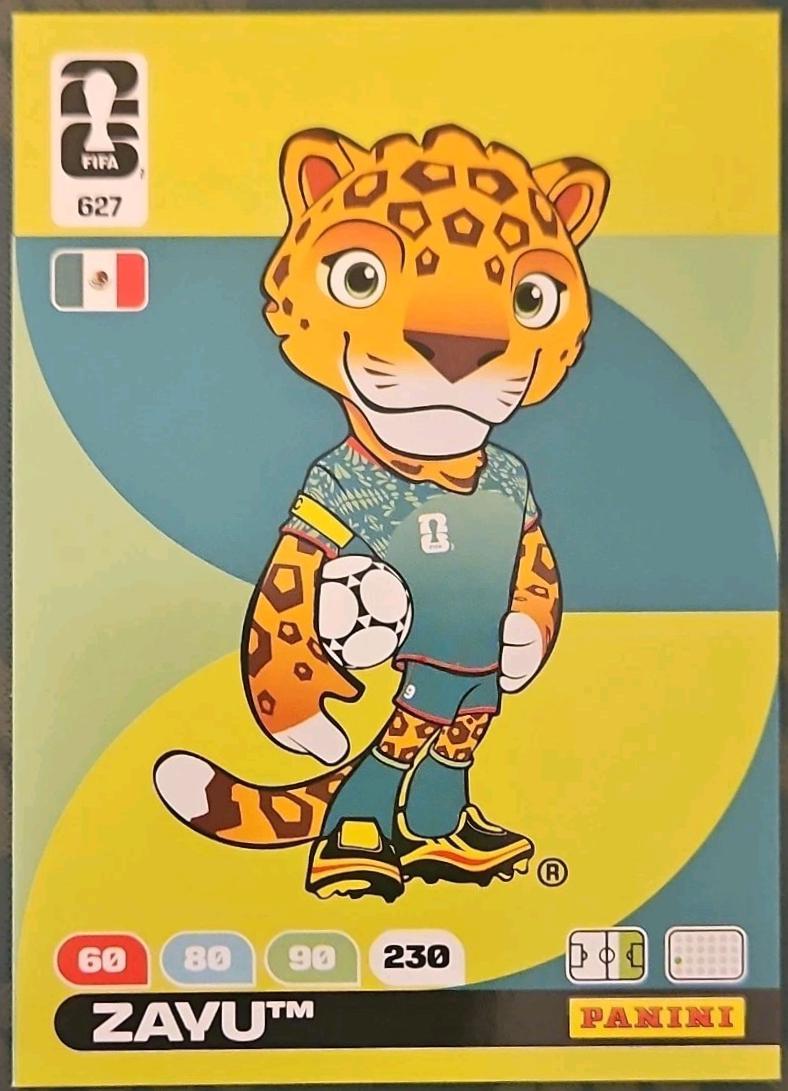 2026 Panini Adrenalyn XL FIFA World Cup Zavu #627 card