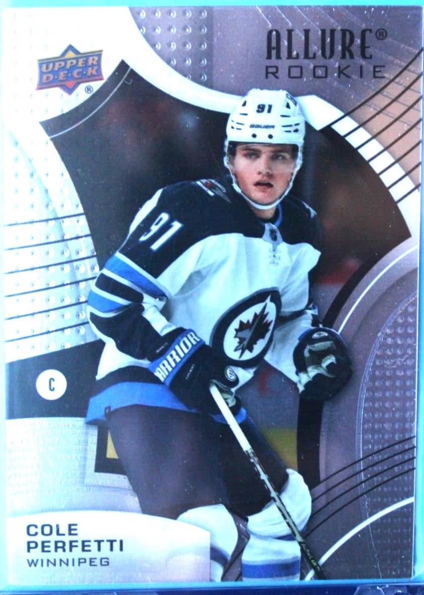 Cole Perfetti #147 Hockey Cards 2021 Upper Deck Allure