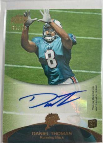 Daniel Thomas [Autograph] #117