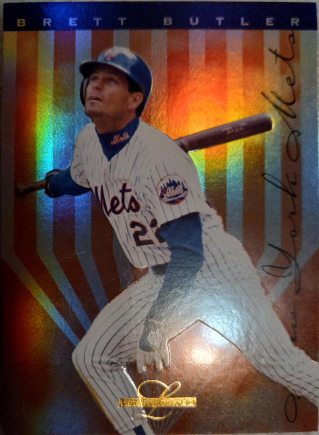 Brett Butler #42 Baseball Cards 1995 Leaf Limited