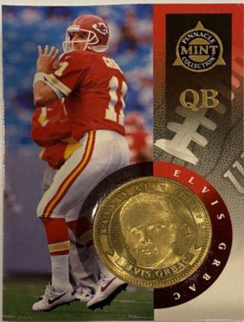 Elvis Grbac #12 Football Cards 1998 Pinnacle Mint
