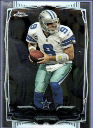 Tony Romo #77 2014 Topps Chrome Football