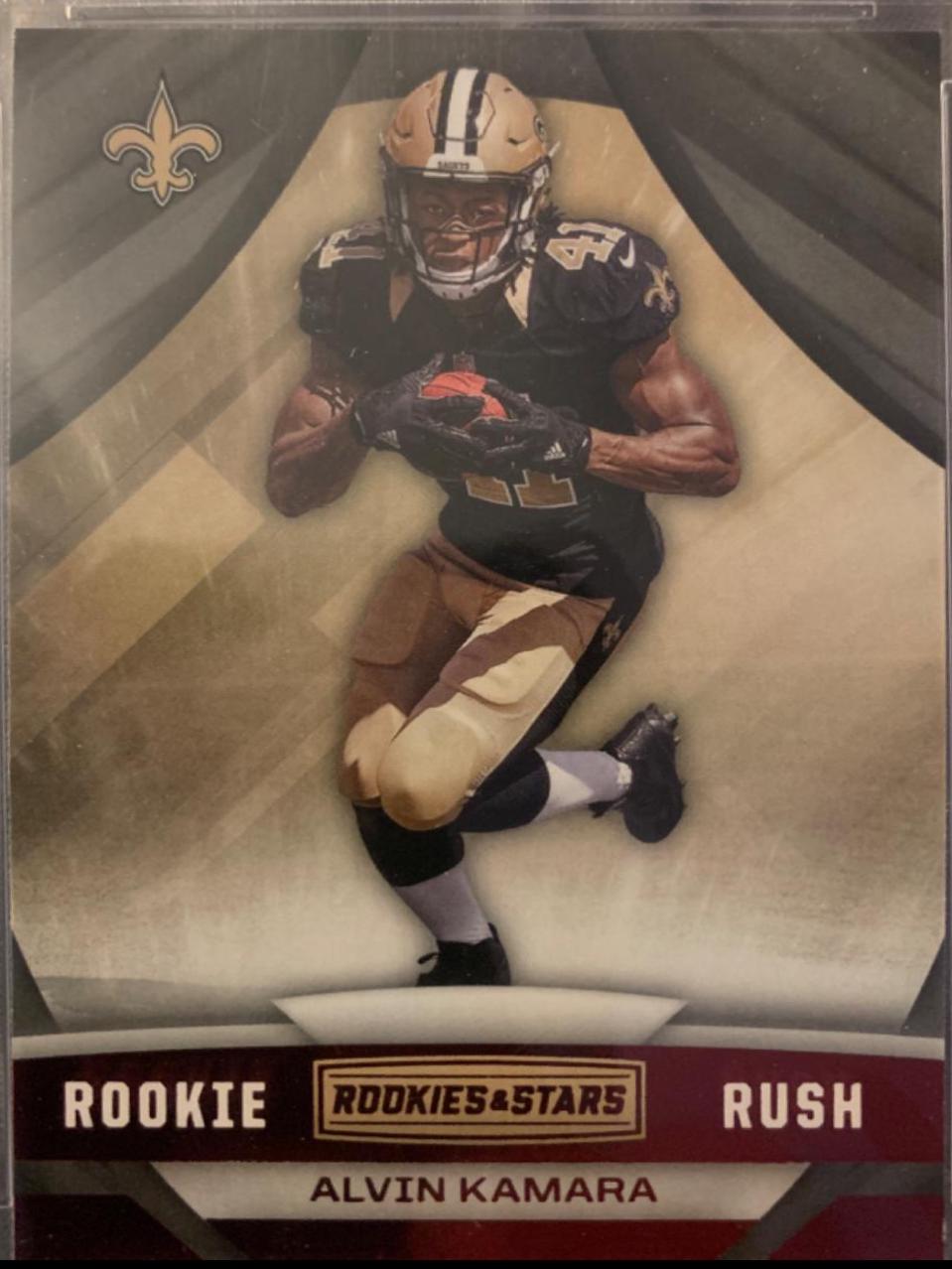 Alvin Kamara #5 Football Cards 2017 Panini Rookies & Stars Rookie Rush
