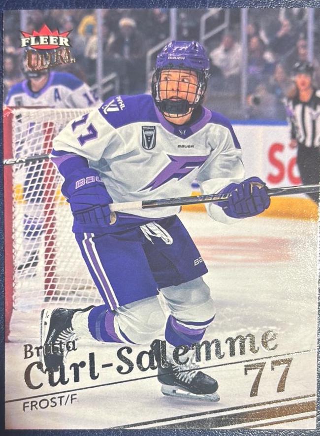 Britta Curl-Salemme #47 2025 Fleer Ultra Pwhl Hockey
