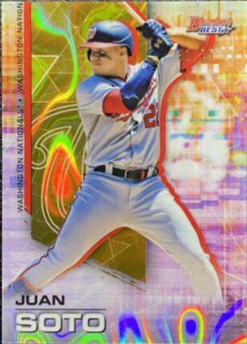 Juan Soto [Gold Lava Refractor] #96