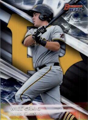 Will Craig #TP-10 Baseball Cards 2016 Bowman's Best Top Prospects
