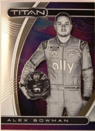 Alex Bowman #4 Racing Cards 2021 Panini Chronicles NASCAR Titan