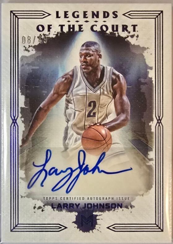 Larry Johnson [Ultramarine Blue] #LCS-LJ