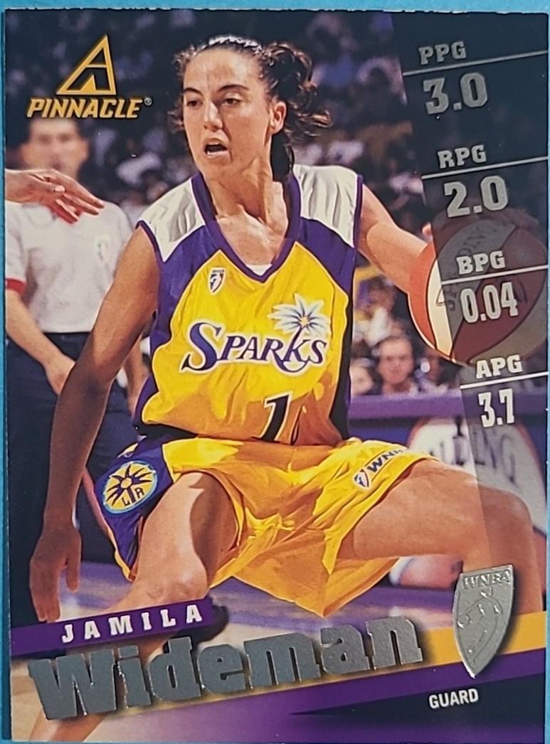 Jamila Wideman #52 1998 Pinnacle WNBA