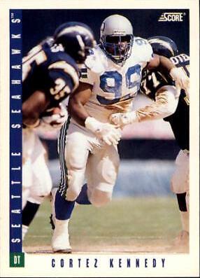 Cortez Kennedy #18 Football Cards 1993 Panini Score