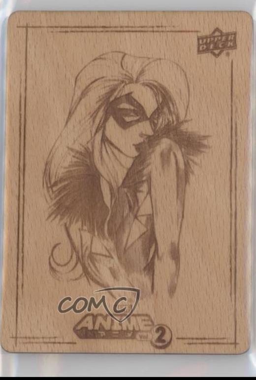 Black Cat #WH-67 Marvel 2023 Upper Deck Anime Volume 2 Woodblock Echo