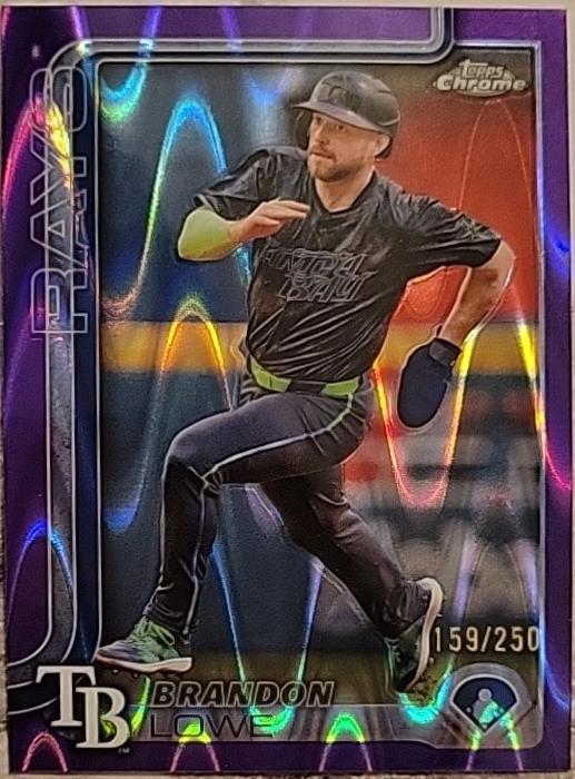 Brandon Lowe [Purple Raywave] #113