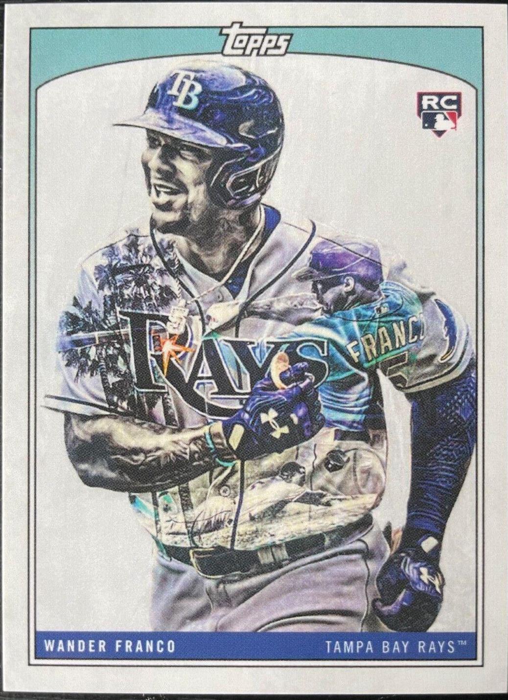 Wander Franco #25 2022 Topps X Lauren Taylor Baseball