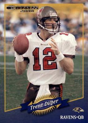 Trent Dilfer #12 Football Cards 2000 Panini Donruss