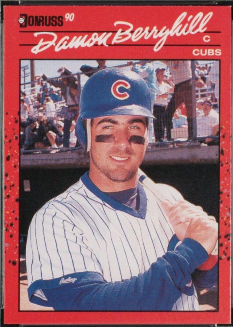 Damon Berryhill #167 Baseball Cards 1990 Donruss Aqueous Test