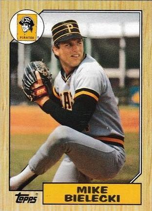 Mike Bielecki (1987 Topps)