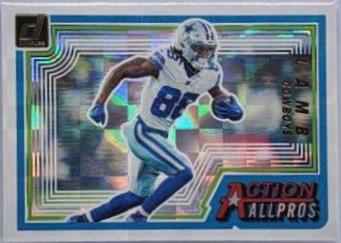 CeeDee Lamb #AAP-13 Football Cards 2023 Panini Donruss Action All Pros