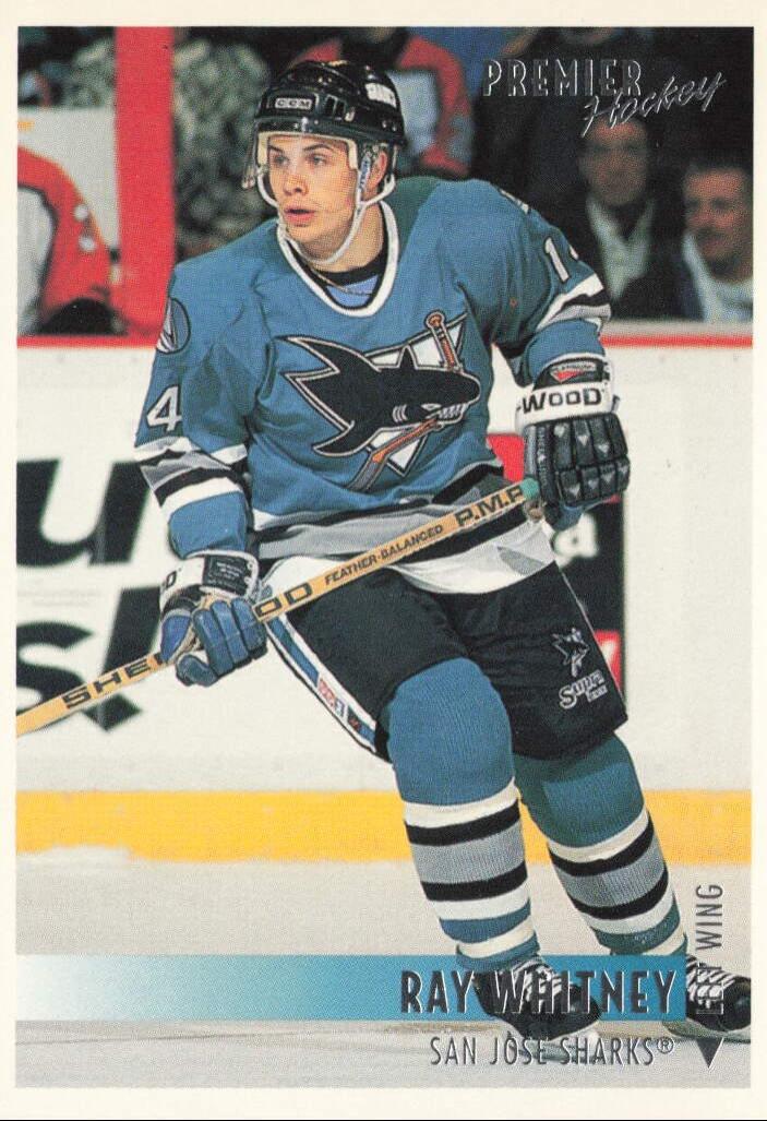 Ray Whitney #33 1994-95 Topps Premier Hockey
