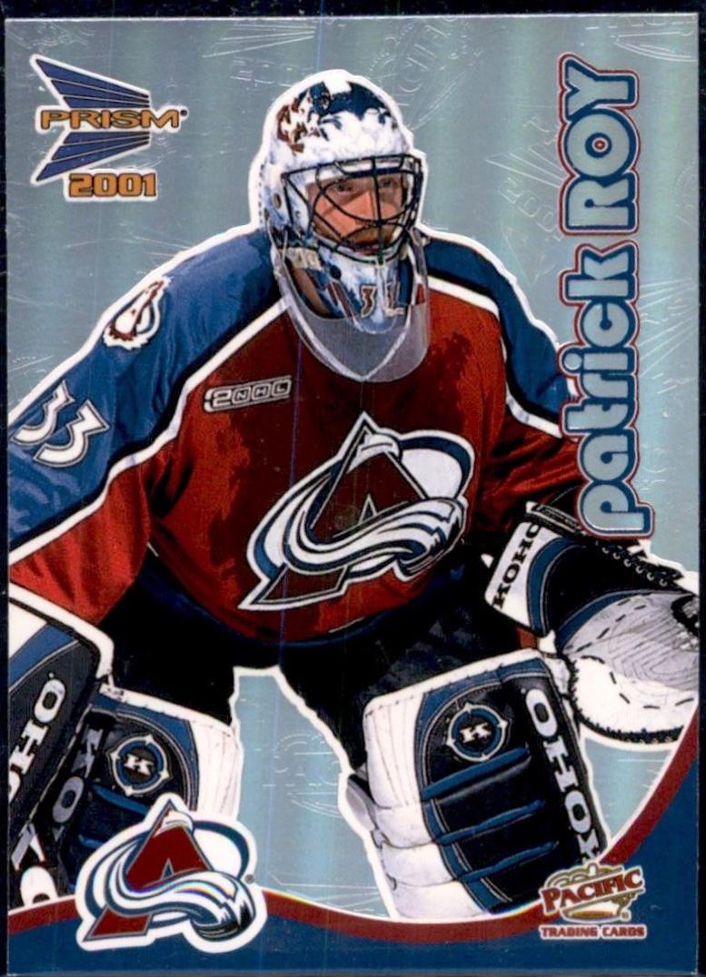 Patrick Roy #9 Hockey Cards 2000 Pacific Prism McDonald's