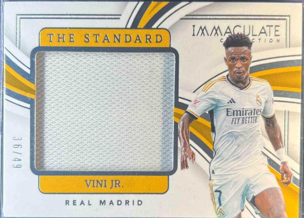 Vini Jr. [Silver] #TS-VJ Prices | 2023 Panini Immaculate The Standard ...