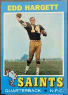 Edd Hargett #226 Football Cards 1971 Topps