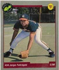 Jorge Fabregas #30 Baseball Cards 1991 Classic Draft Picks Prices