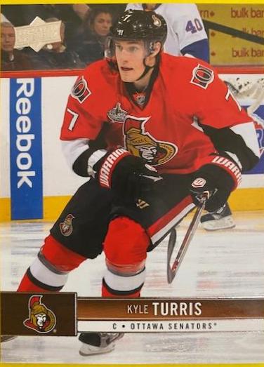 Kyle Turris #129 Hockey Cards 2012 Upper Deck
