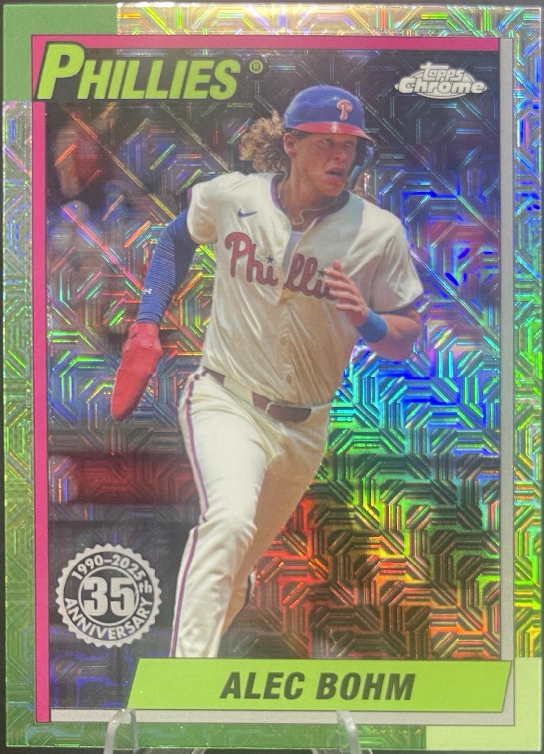 Alec Bohm #T90C-131 Prices | 2025 Topps 1990 Chrome | Baseball Cards