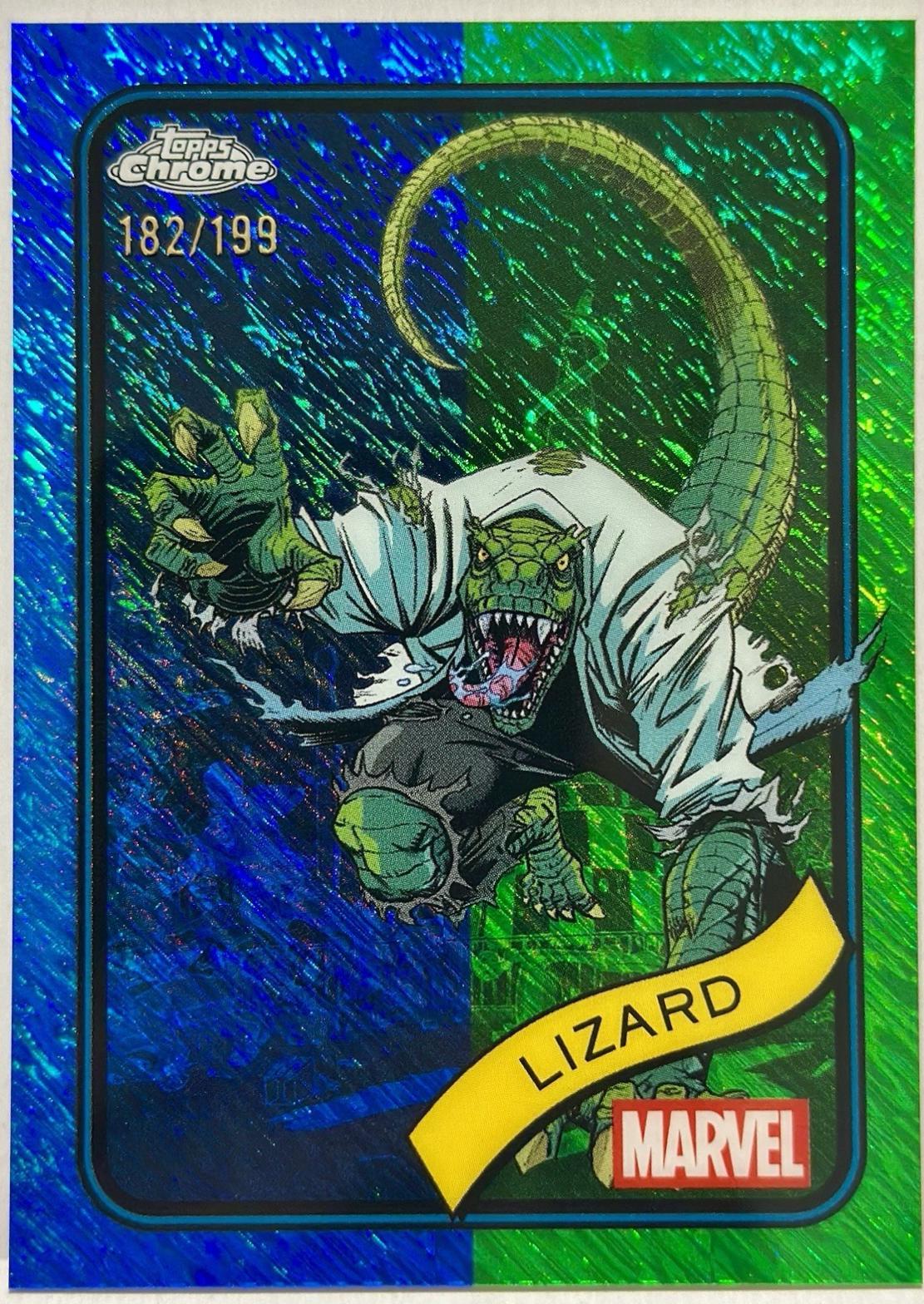 Lizard Blue & Green Shimmer Refractor