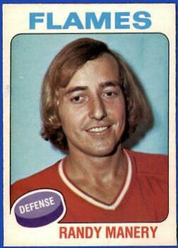 Randy Manery #44 Hockey Cards 1975 O-Pee-Chee