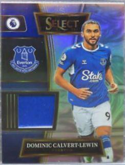 Dominic Calvert Lewin #SW-DCL Soccer Cards 2022 Panini Select Premier League Swatches