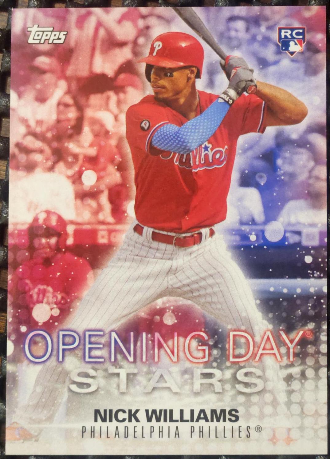 Nick Williams #ODS-NW Baseball Cards 2018 Topps Opening Day Stars
