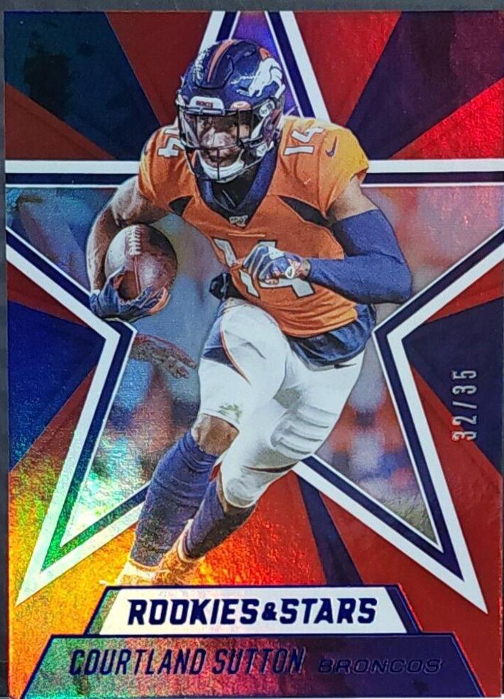 Courtland Sutton [Red and Blue] #38
