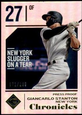 Giancarlo Stanton [Press Proof] #8