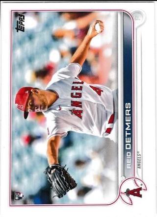 Reid Detmers #201 Baseball Cards 2022 Topps