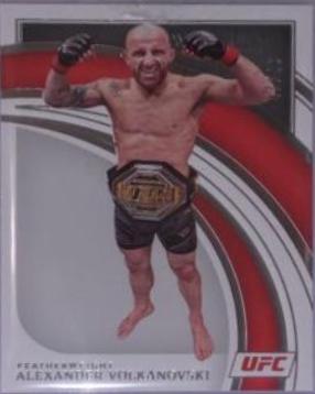 Alexander Volkanovski #26 Ufc Cards 2022 Panini Immaculate UFC