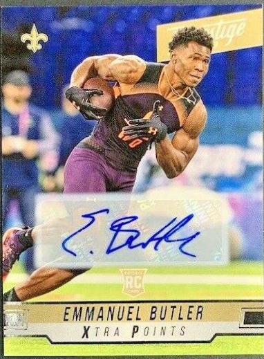 Emmanuel Butler #295 Football Cards 2019 Panini Prestige