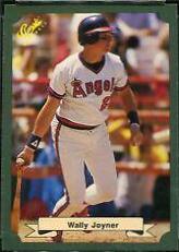 Wally Joyner #6 Baseball Cards 1987 Classic MLB Game