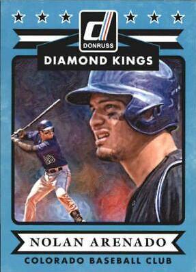 Nolan Arenado #9 Baseball Cards 2015 Donruss